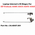 HP | Laptop Hinges (L+R) | 34.4SI07.001 | ProBook 4440S 4441S 4445S 4446S