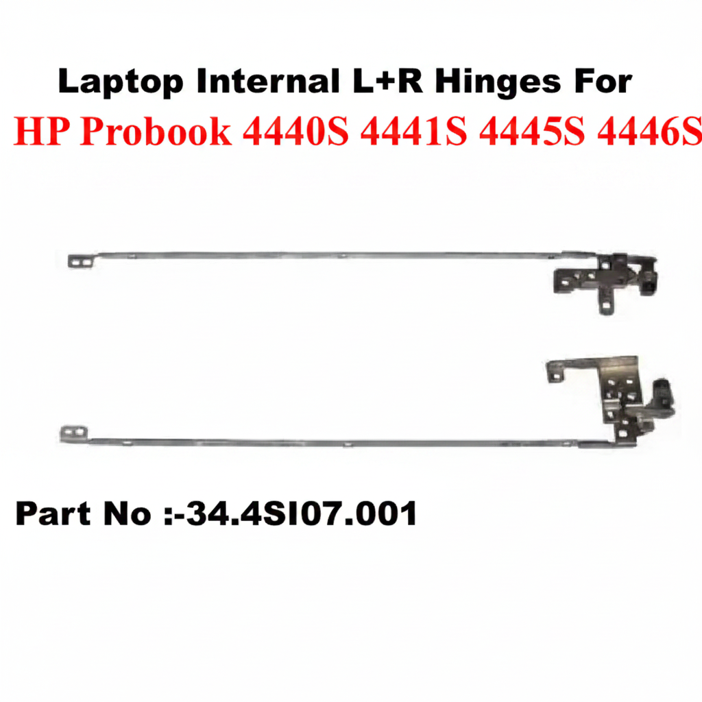HP | Laptop Hinges (L+R) | 34.4SI07.001 | ProBook 4440S 4441S 4445S 4446S