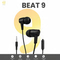 OOGE | In-Ear Headphones | Beat 9 | Wired