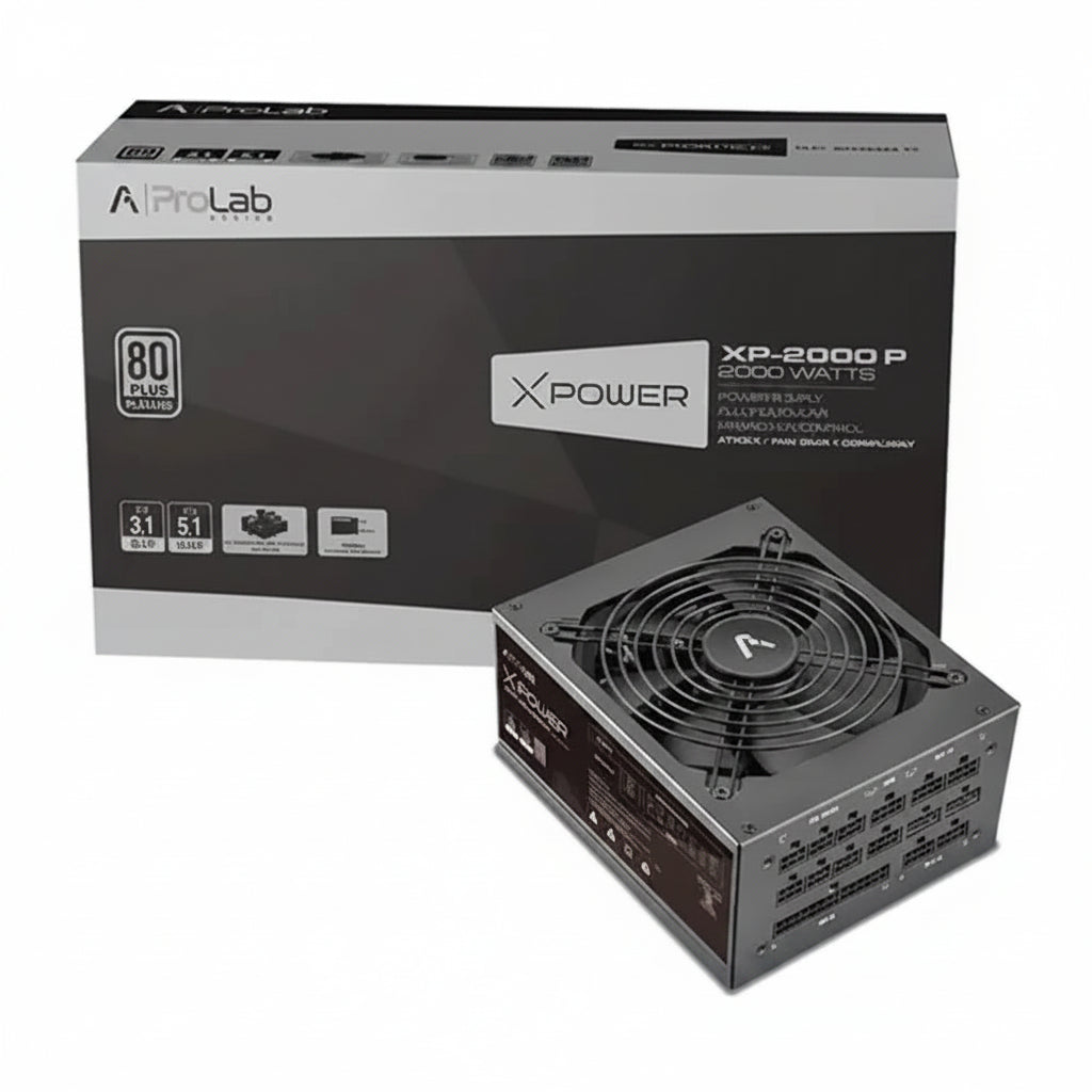 ProLab XPower XP-2000P 2000W ATX 3.1 Platinum Fully Modular Power Supply