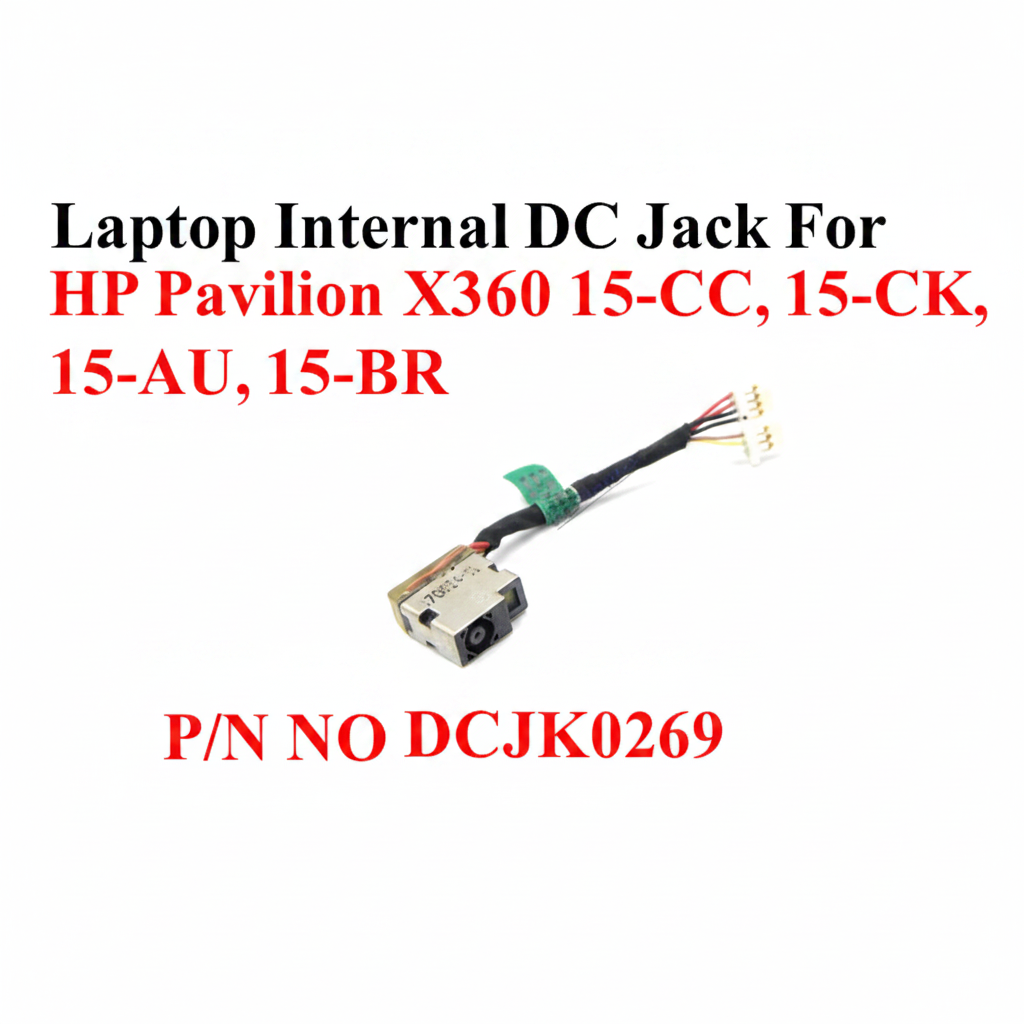 HP | DC Jack | DCJK0269 | Pavilion X360 15-CC 15-CK 15-AU 15-BR