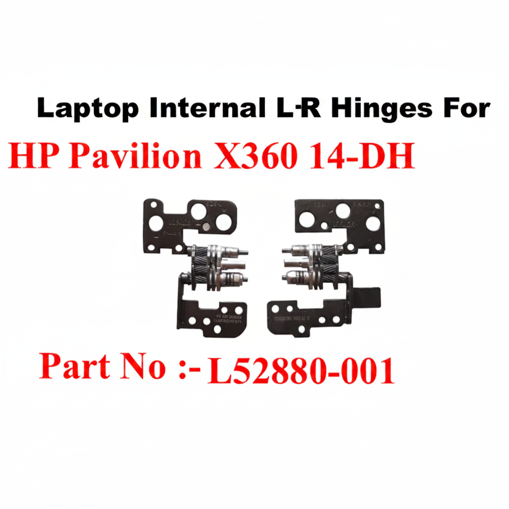 HP | Laptop Hinges (L+R) | L52880-001 | Pavilion X360 14-DH