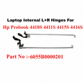HP | Laptop Hinges | 6055B0000201 | ProBook 4410S 4411S 4415S 4416S