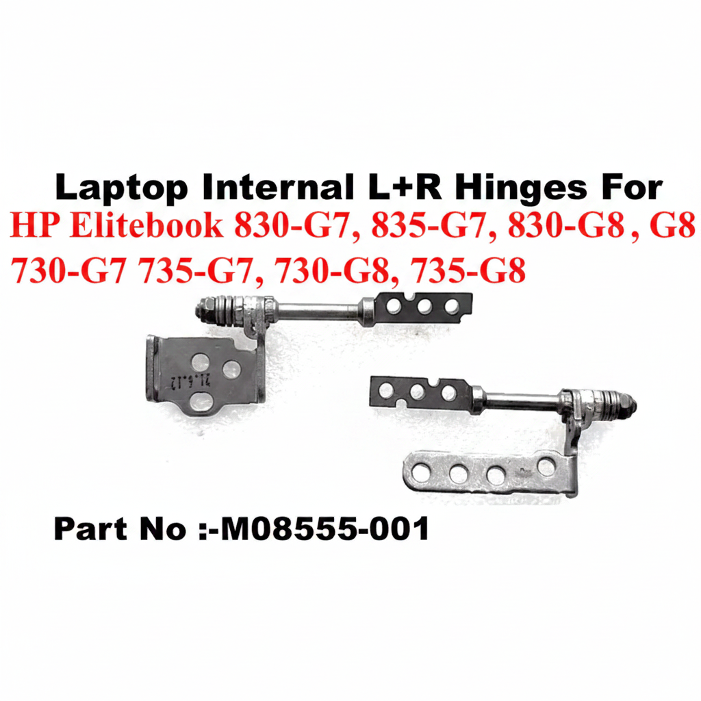 HP | Laptop Hinges (L+R) | M08555-001 | EliteBook 830-G7 835-G7 830-G8 835-G8 730-G7 735-G7 730-G8 735-G8