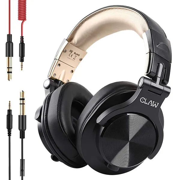 CLAW | Studio Monitoring Headphones | SM50 | Black Gold