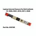 Laptop internal camera module for Dell Latitude laptops with part number OV976R on a white background.
