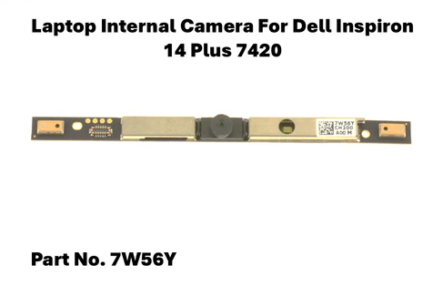 Laptop Internal Camera For Dell Inspiron 14 Plus 7420 Part No. 7W56Y