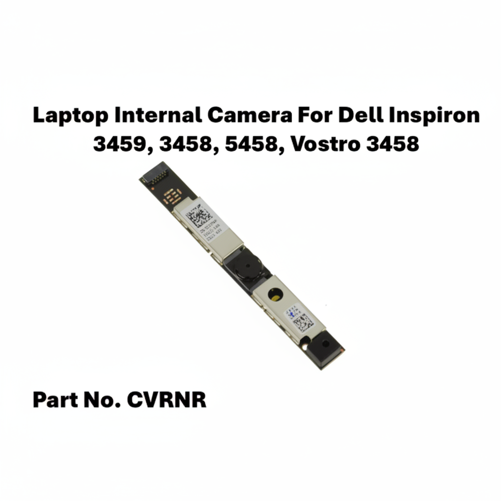 Laptop internal camera module for Dell Inspiron models on a white background