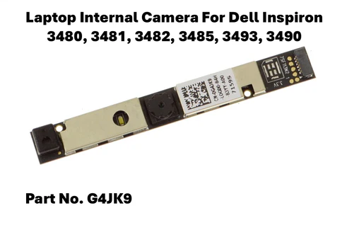 Internal HD Camera for Dell Inspiron 3480 / 3481 / 3482 / 3485 / 3490 / 3493 Laptop G4JK9