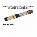 Laptop internal camera module for Dell Inspiron with part number G4JK9 on a white background