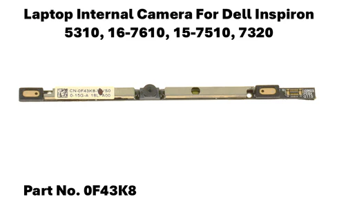 Dell Inspiron 5310 7320 7510 7610 Internal Laptop Camera 0F43K8