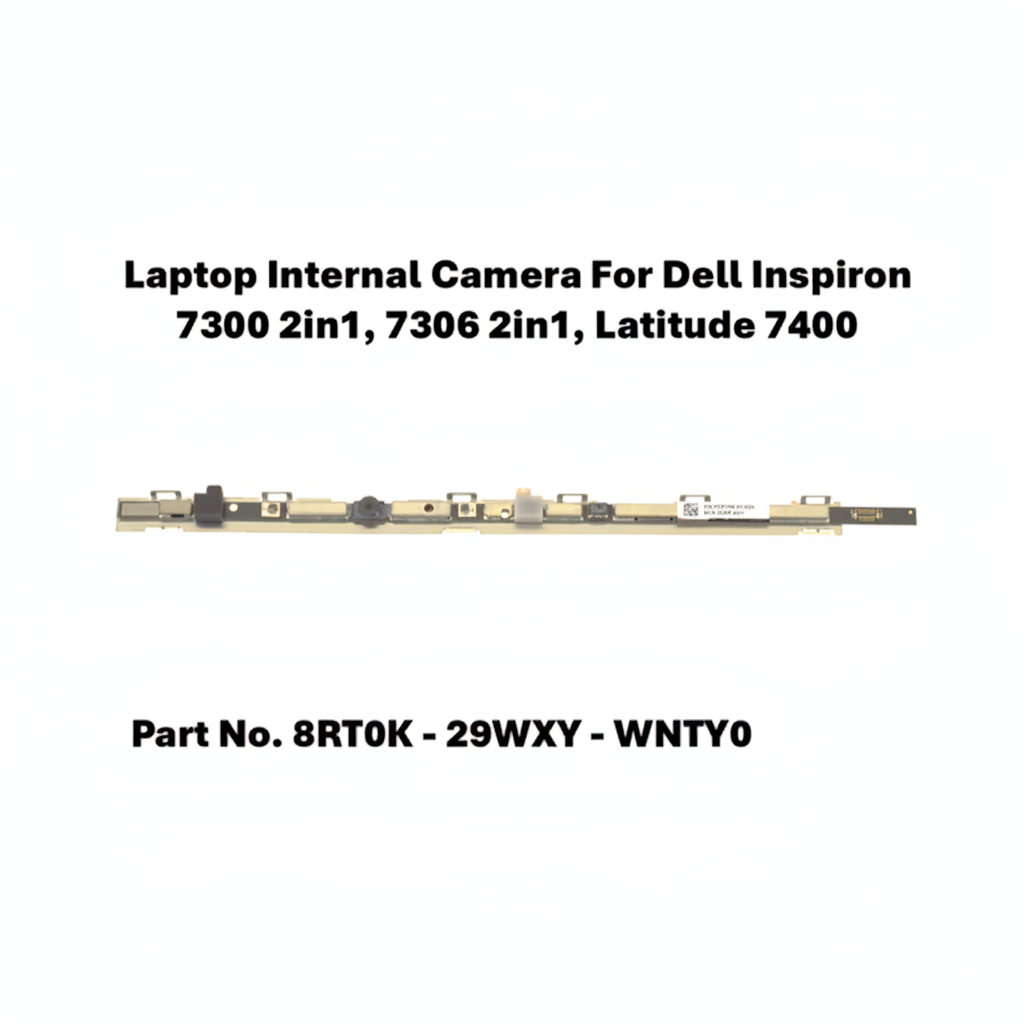 Laptop internal camera for Dell laptops on a white background