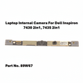 Laptop internal camera module for Dell Inspiron 7430 and 7435 on a white background