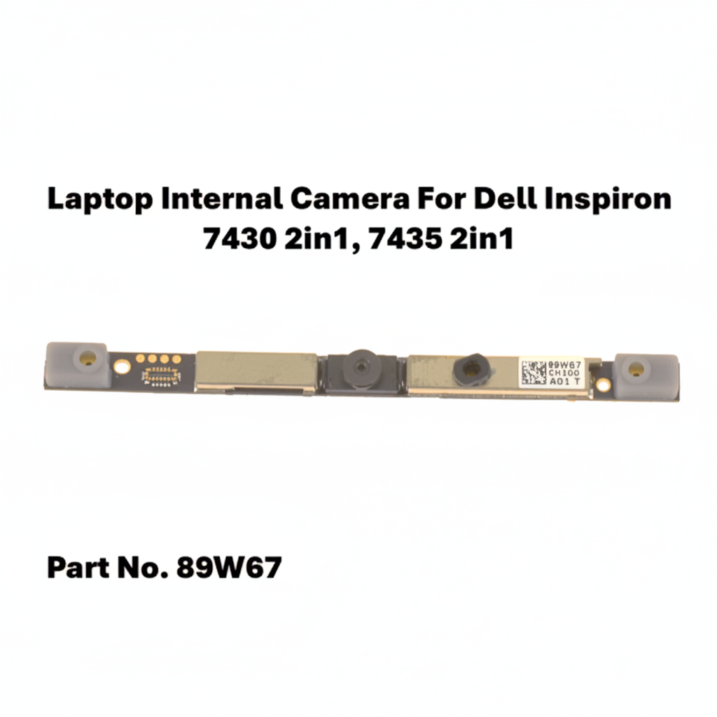 Laptop internal camera module for Dell Inspiron 7430 and 7435 on a white background