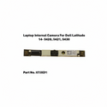 Laptop internal camera module for Dell Latitude 14-5420, 5421, 5430 with part number 07JXD1 on a white background.