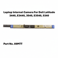 Laptop internal camera module for Dell Latitude laptops with part number 89MTT on a white background.