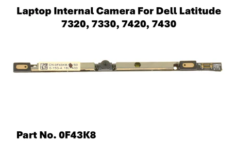 Dell Latitude 7320 7330 7420 7430 Internal Webcam Camera Module 0F43K8