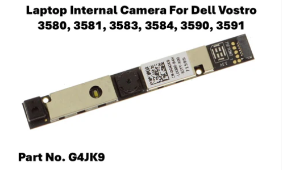 Dell Vostro 3580 3581 3583 3584 3590 3591 Internal Webcam Camera Module G4JK9