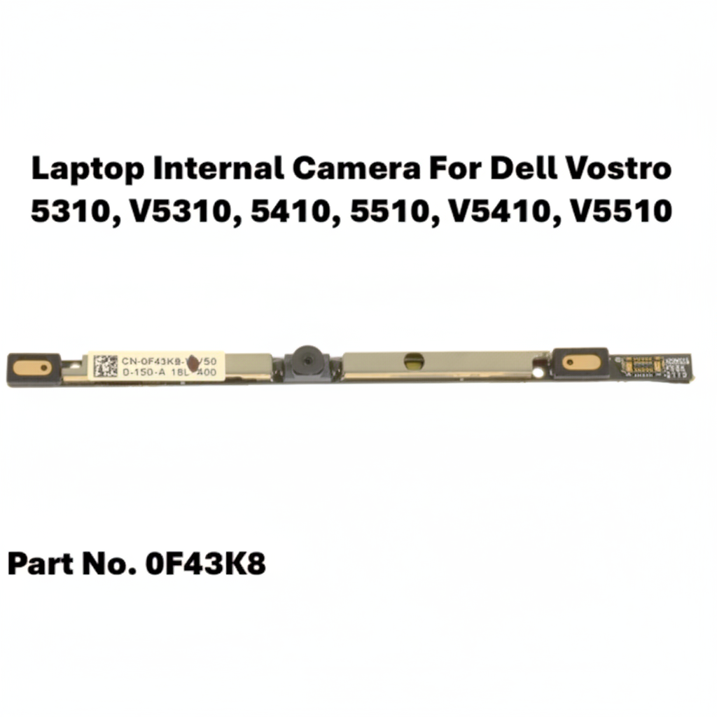 Laptop internal camera module for Dell Vostro models on a white background