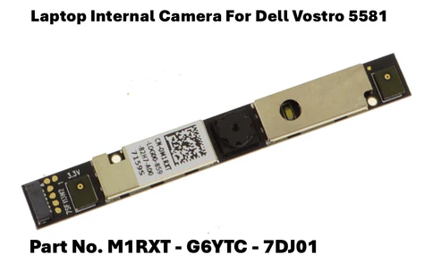 Dell Vostro 5581 Built-in Webcam Camera Module Laptop Spare Part M1RXT / G6YTC / 7DJ01