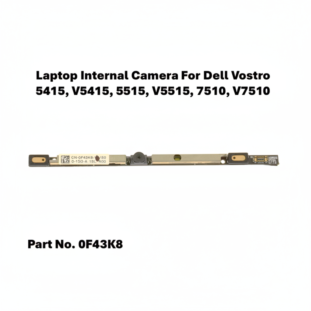 Dell Vostro 5415 / 5515 / 7510 Internal Laptop Camera Webcam Module – 0F43K8 Replacement