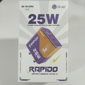 Bluei | Charger Adapter | IB-101 (PD) | Rapido 25W C-C Fast Charger