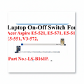 Acer Aspire E5 Power Button Board LS-B161P On-Off Switch