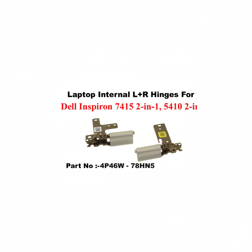 Dell Inspiron 7415 / 5410 2-in-1 Laptop Hinges Set (L+R) 4P46W 78HN5