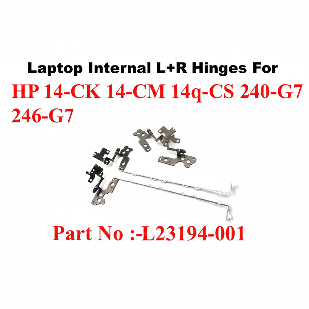 HP | Laptop Hinges (L+R) | L23194-001 | 14-CK 14-CM 14Q-CS 240-G7 246-G7