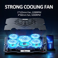 Techie | Laptop Cooling Pad | TCP-VRGBM | Universal