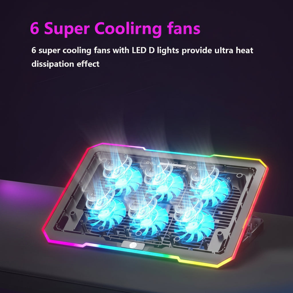Techie | Laptop Cooling Pad | TCP-XIRGBM | Universal – PcOffer