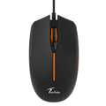 Techie Edge Black Wired Optical Mouse | USB Mouse for PC & Laptop | Ergonomic Computer Mouse