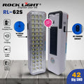 Rock Light RL-62S-8H Solar LED Mobile Light | 60 SMD Rechargeable Emergency Light