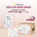 AMS 120W Flash Charge Charger CH-264 Fast Charging Adapter USB