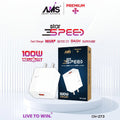 AMS 100W Fast Charger Adapter CH-273 SuperVOOC Quick Charge