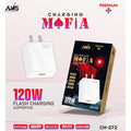 Portronics AMS Charging Mafia 120W Fast Charger CH-272 SuperVOOC QC 3.0