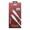 AMS AMCC-64 Type C 120W Fast Charging Cable Data Cable