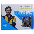 ZEBRONICS ZEB‑H61M2 Motherboard with PCIe M.2 NVMe Slot – LGA 1155 (Black)