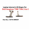 Dell | Laptop Hinges L+R | 1X7Y6 NWGVF | Inspiron 7300 7306 2-in-1