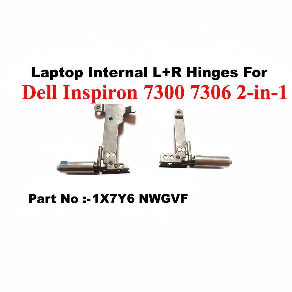 Dell | Laptop Hinges L+R | 1X7Y6 NWGVF | Inspiron 7300 7306 2-in-1