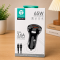 Tango | Car Charger | TANGO-CAR-60 | 65W Fast Charging Car Adapter