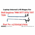 Dell | Laptop Hinges L+R | 127INXKYWIS | Inspiron 7000 5577 5576 7557 7559