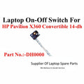 HP | Power Button Board | L51094-001 | Pavilion X360 14-DH