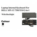 Dell | Internal Keyboard | 7390 9310 2-in-1 | XPS 13 7390 2-in-1 9310 2-in-1