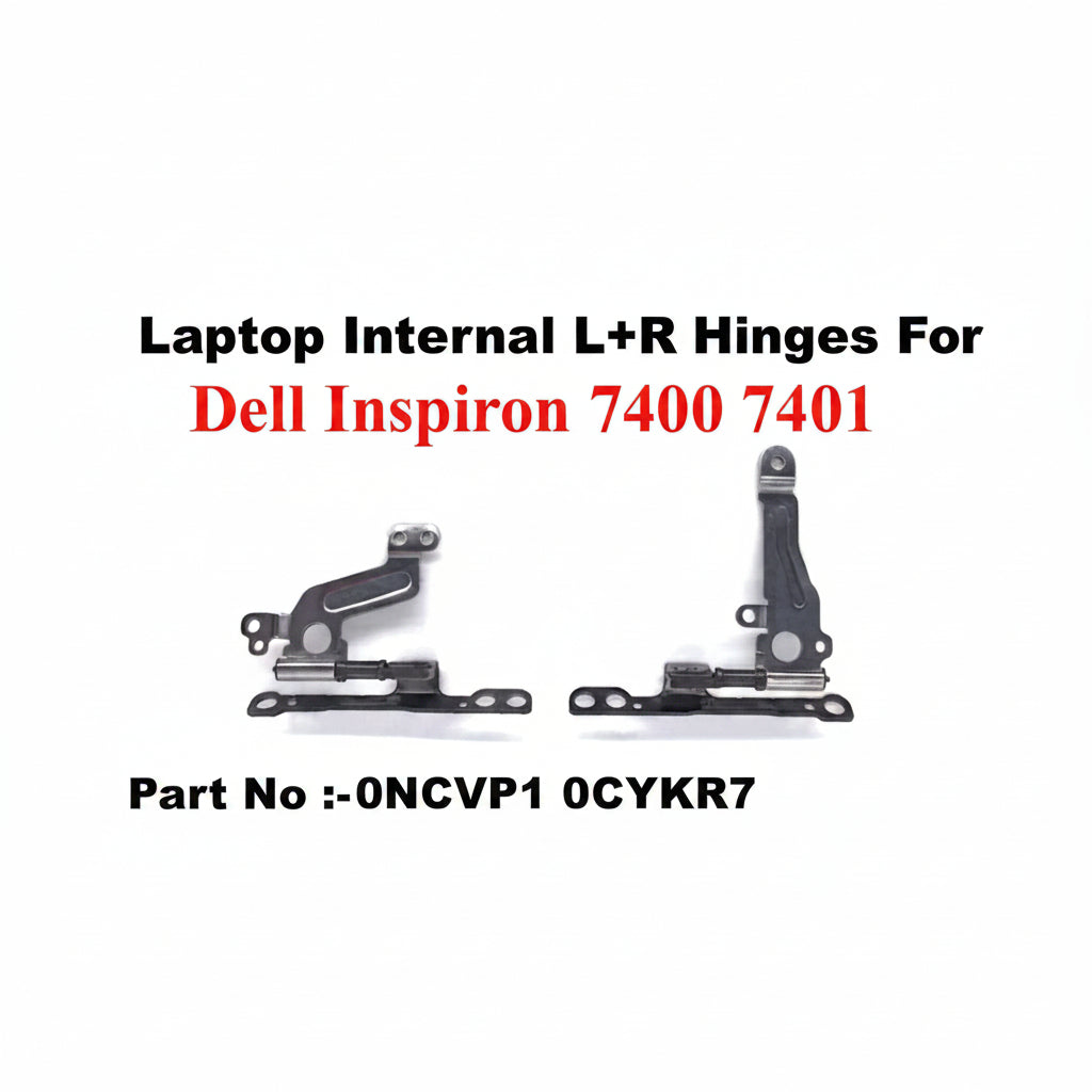 Dell | Laptop Hinges L+R | 0NCVP1-0CYKR7 | Inspiron 7400 7401
