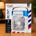 BLDC Motor | Portable Fan | EN-3077 | Rechargeable Mini Fan