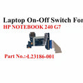 HP | Power Button Board | L23186-001 | Notebook 240 G7 245 G7 14-CK 14-CS 14Q-CS 14Q-CK
