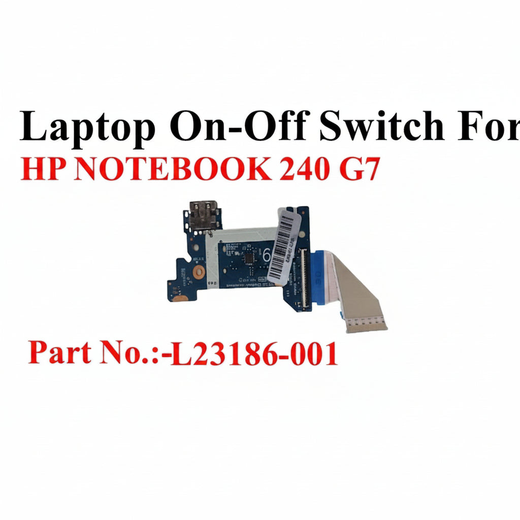 HP | Power Button Board | L23186-001 | Notebook 240 G7 245 G7 14-CK 14-CS 14Q-CS 14Q-CK