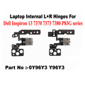 Dell | Laptop Hinges (L+R) | 0Y96Y3 Y96Y3 | Inspiron 13 7370 7373 7380 P83G