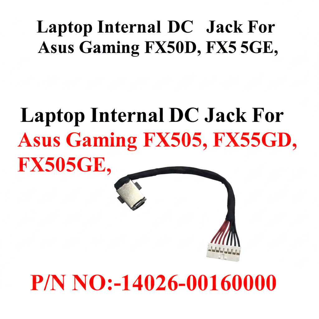 ASUS | DC Jack | 14026-00160000 | FX505 FX505GD FX505GE